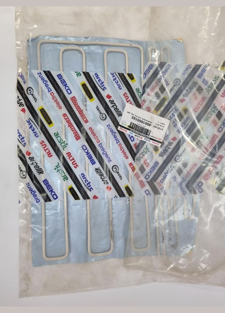 Тен відтайки 4881660185 (нагрівальний елемент) холодильника BEKO (342965974)