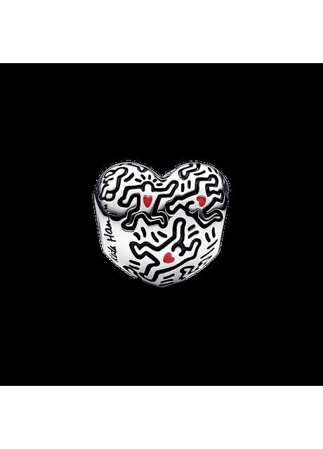 Серебряный шарм Пандора "Линия сердца" 792224C01 Kabluchka (355348494)