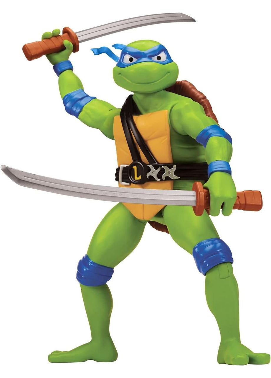 Фигурка гигант Ракушки-ниндзя Леонардо 30 см Teenage Mutant Ninja Turtles Mutant Mayhem 12” Leonardo Оригинал TMNT (365251552)