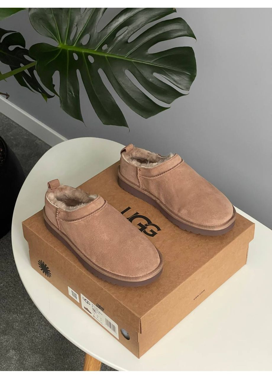 Уггі зимові жіночі чоботи UGG W Classic Micro No Brand (369153015)