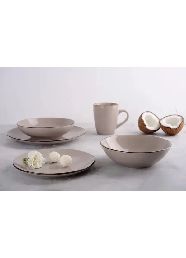 Тарілка супова Terra 20 см Mocha (YF6001-5) Limited Edition (360422775)
