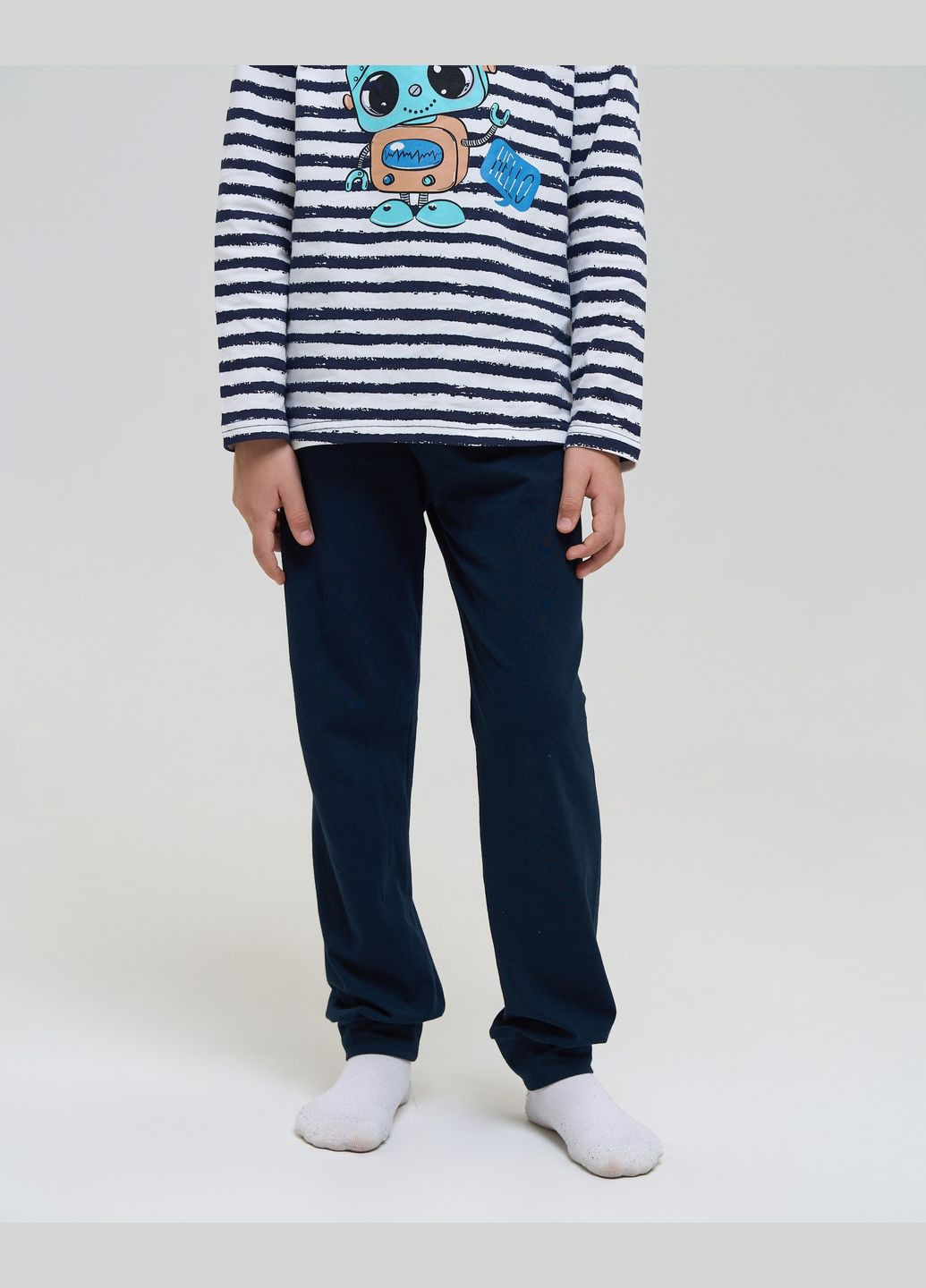 Темно-синяя детская пижама для мальчика Tom John