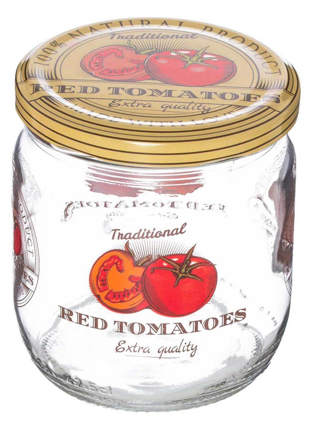 Банка Decorated Jar-Tomato 0.425 л Herevin (278254557)