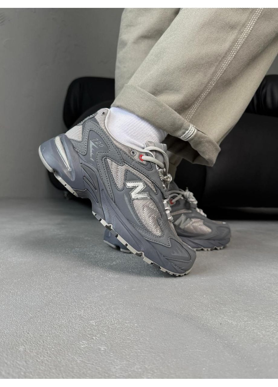 Серые демисезонные кроссовки мужские new balance 725 grey black нью беланс 725 No Brand