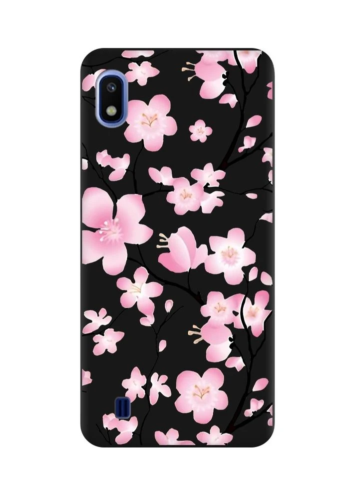 Матовый чехол на Samsung Galaxy A10 (2019) A105:: Цветущая сакура (принт 282) Creative (360673134)