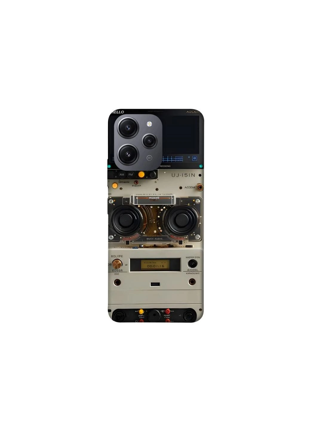 Чохол на Xiaomi Redmi 12 Audio panel Frontalka (354209310)