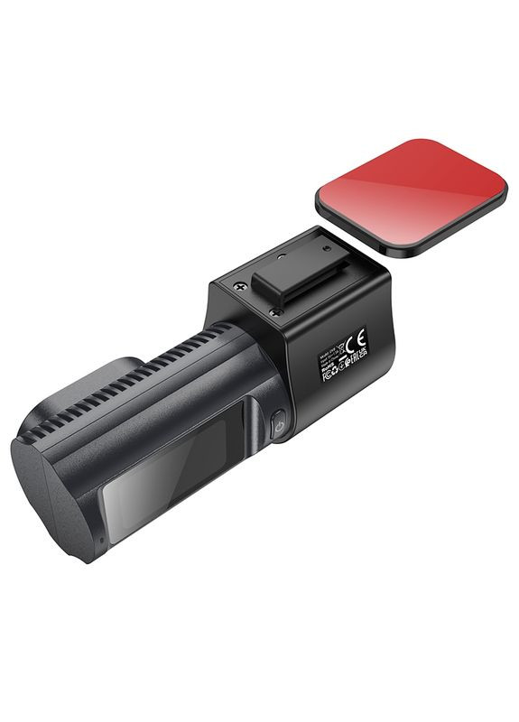 Видеорегистратор 2K display hidden driving recorder(with rear camera) Black (6942007623384) Hoco DV8 (377887334)