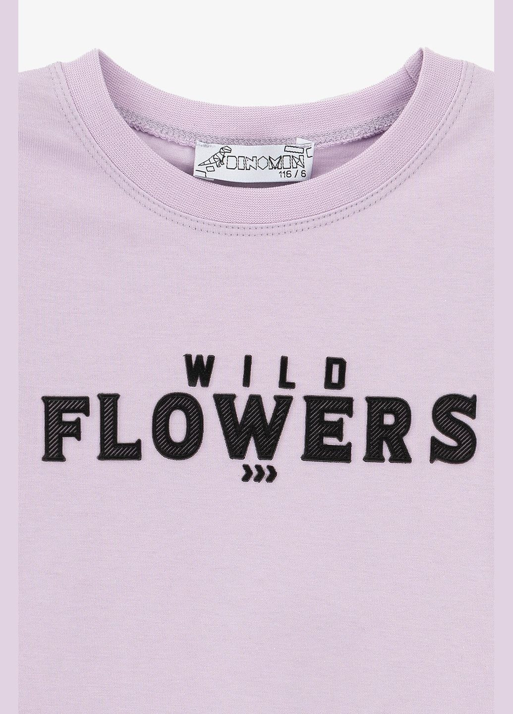 Костюм футболка+велосипедки для дівчинки M87 116 см shop (2000991038783) Dinomin (361499505)