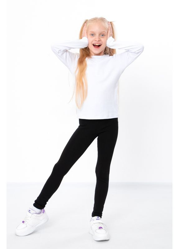 Теплые лосины для девочки однотонные (p-18111) Носи своє (363043503)