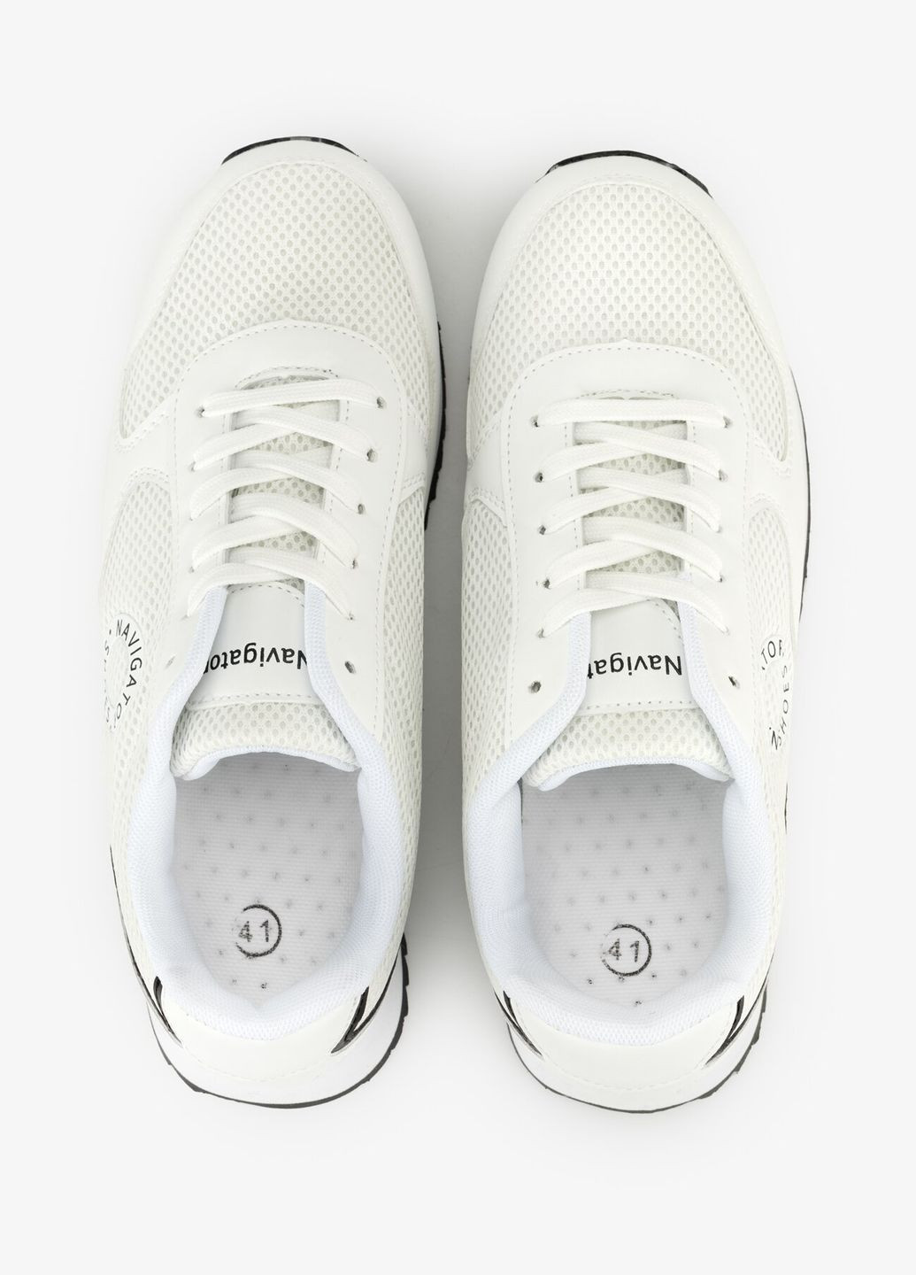 Білі Осінні кросівки чоловічі 6032-1 shop (2000990961143) Navigator