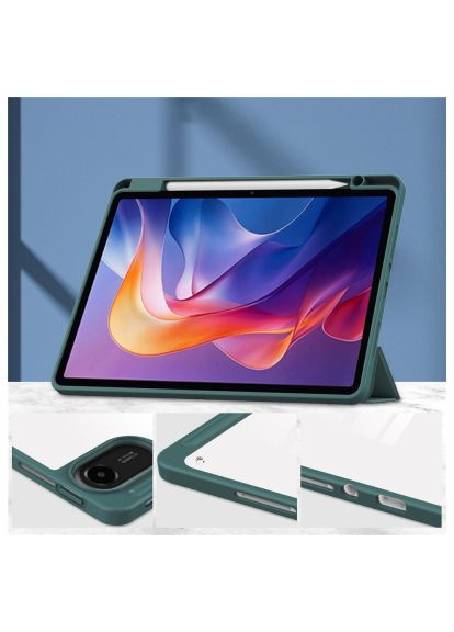 Чехол для планшета Soft Edge TPU Xiaomi Redmi Pad 2 11.0" Dark Green (713658) BeCover Soft Edge TPU Xiaomi Redmi Pad 2 11.0&quot; Dark Green (366495683)