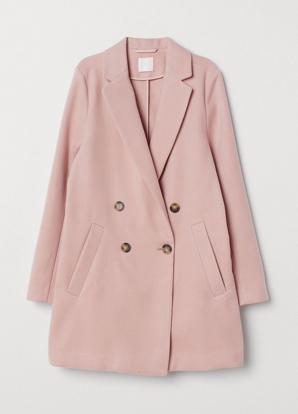 Розовое демисезонное Пальто H&M
