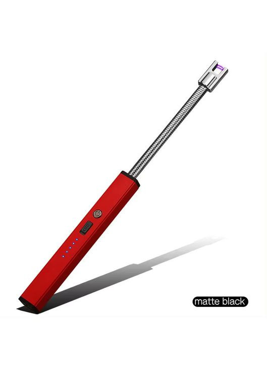 USB Імпульсна Універсальна Сенсорна гнучка кухонна запальничка для плити, мангалу, пікніка Новінка 2025 No Brand (366668619)