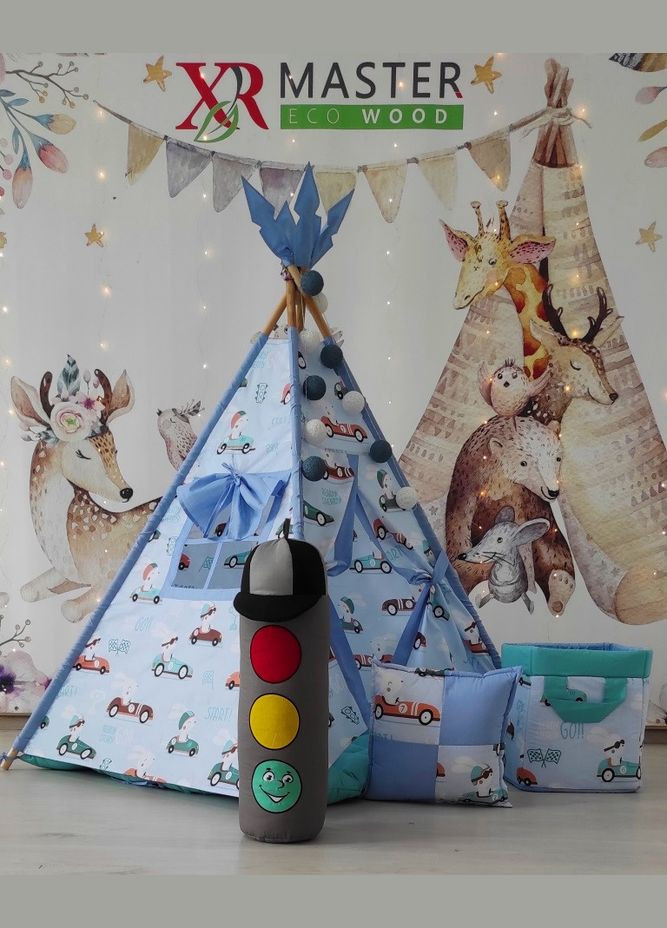 Вігвам Веселі перегони БОН БОН + кошик для іграшок Повний комплект! No Brand (316256925)