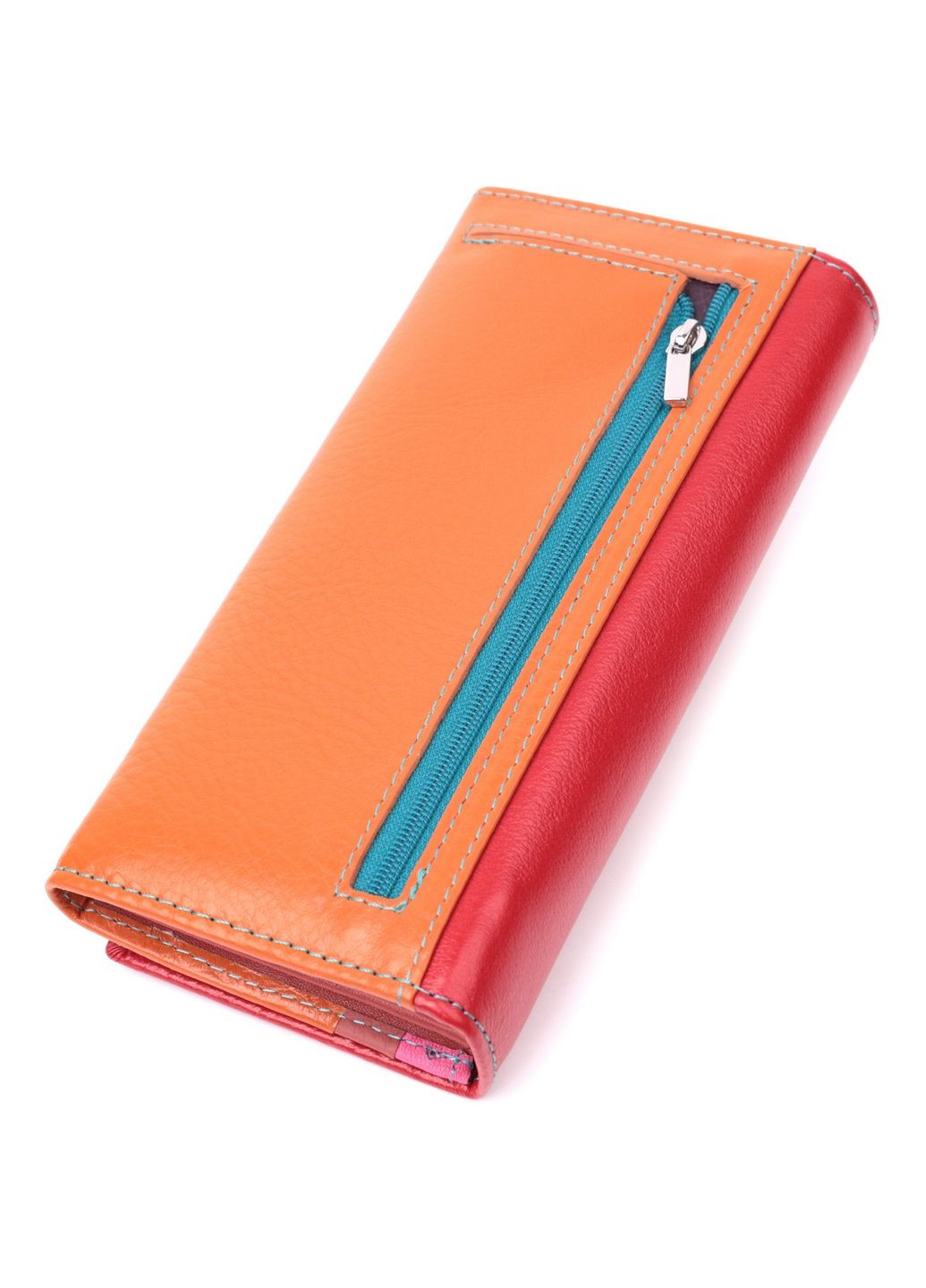 Жіночий шкіряний гаманець 18,5х9х3 см st leather (288048995)