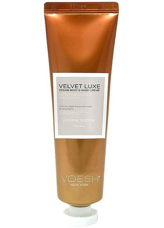 Пом'якшувальний крем для тіла й рук з жасмином Velvet Luxe Jasmine Soothe Vegan Body&Hand Creme 482g (850379-20496081) VOESH (368630328)