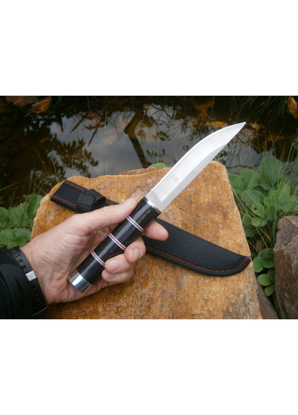 Ніж для туризму полювання риболовлі Самурай М-301 в чохлі 25 см No Brand (365065044)