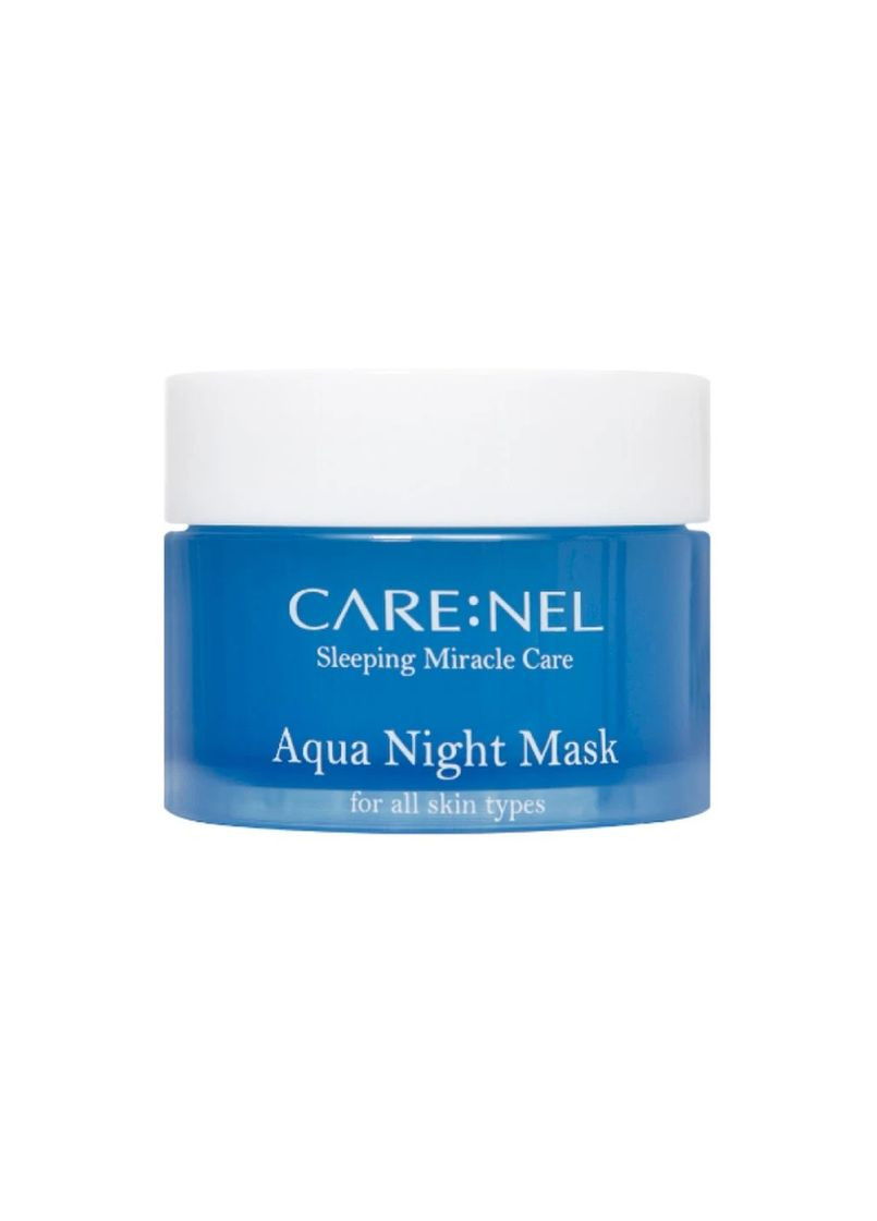 Нічна зволожувальна маска для обличчя Aqua Night Sleeping Mask, 15 мл CARENEL (334314787)