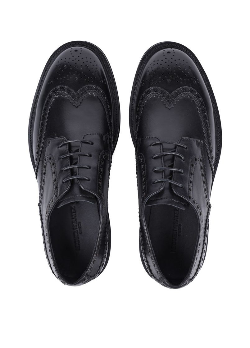 Чоловічі Туфлі 5003D-90-20 Чорний Шкіра Miguel Miratez (368754142)