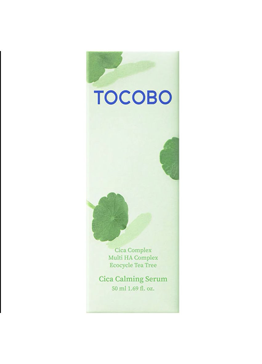 Заспокійлива сироватка для обличчя з центелою азіатської Cica Calming Serum 50 ml TOCOBO (358499715)