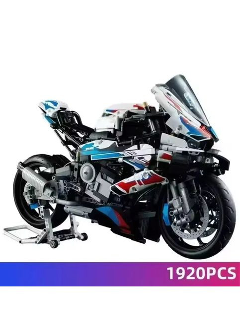 Конструктор мотоцикла BMW M 1000 RR на 1920 деталей в масштабі 1:5 No Brand (331288688)