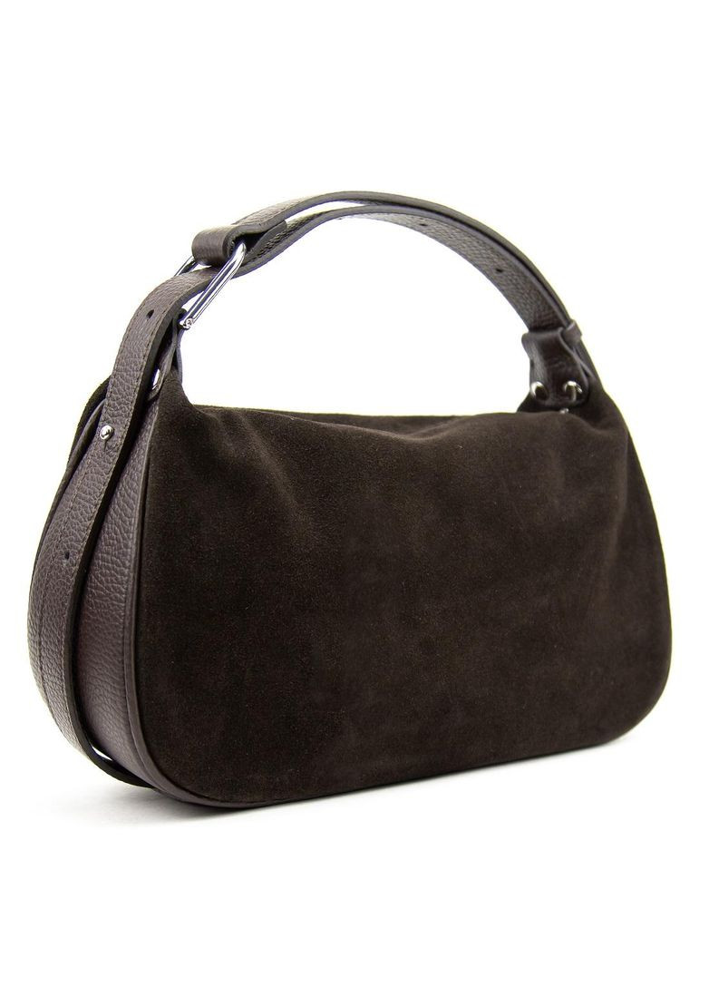 Сумка женская кроссбоди на плечо из натуральной замши и кожи флотарь повседневная на молнии RoyalBag F-IT-9896 (365715632)