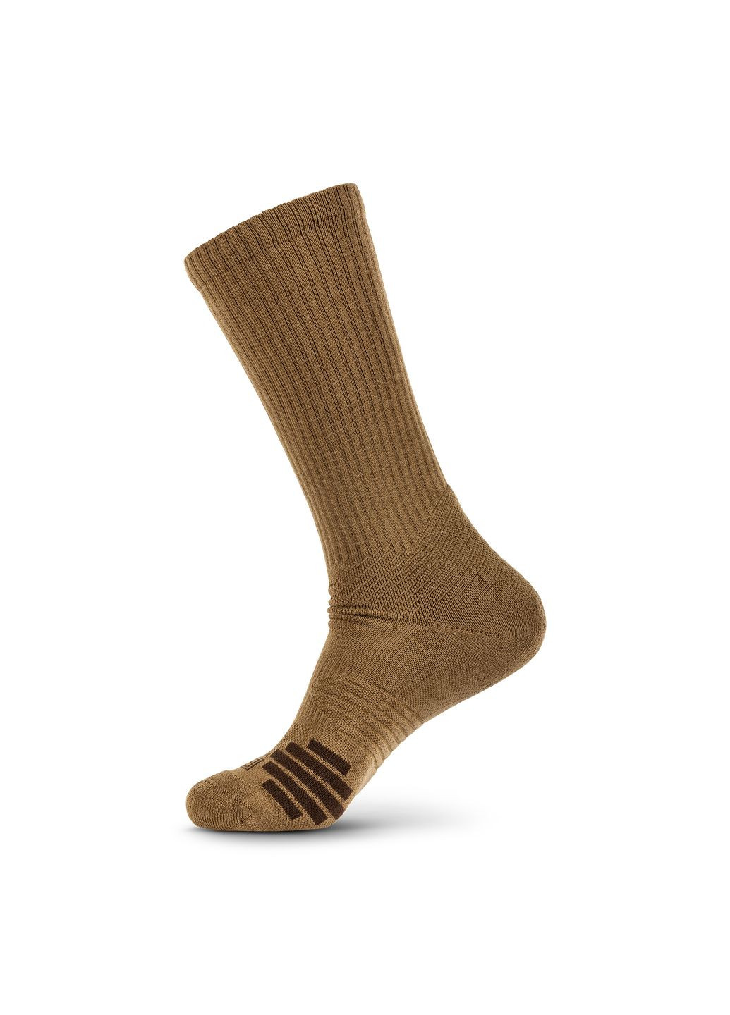 Шкарпетки тактичні Duty Ready Plus OTC Socks US Dark Coyote (10045-389-L) 5.11 Tactical (315821933)