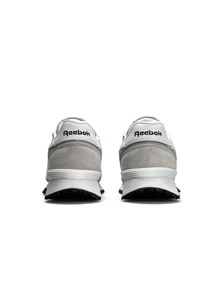 Серые демисезонные кроссовки мужские reebok grey white No Brand Classic LX2200