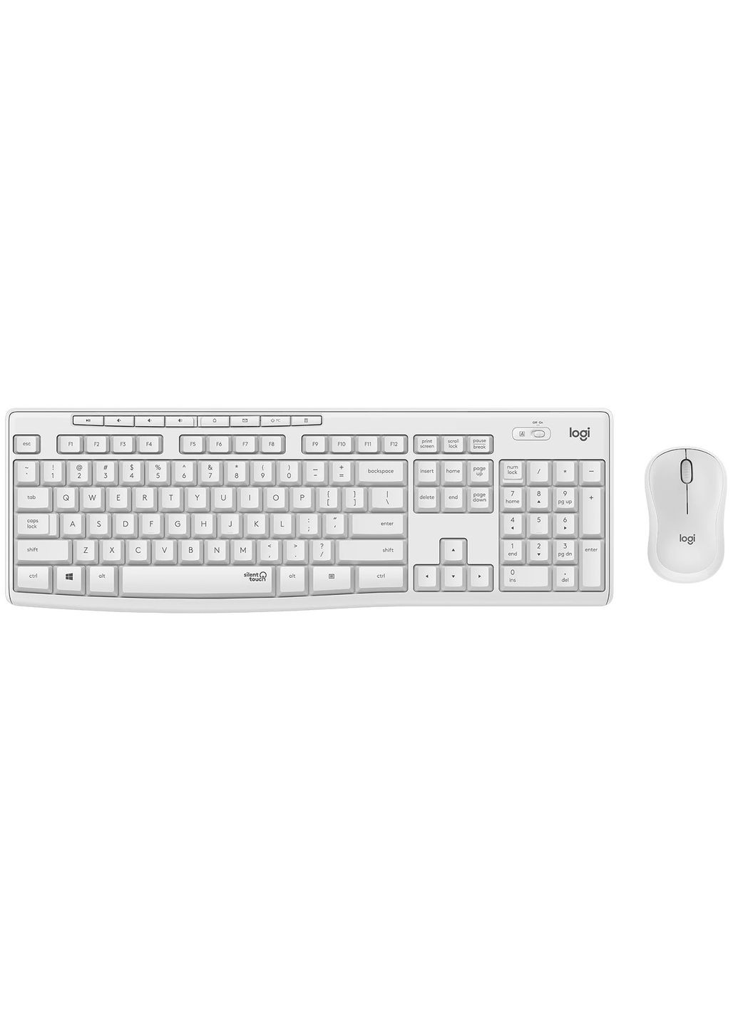 Комплект (клавiатура, миша) бездротовий MK295 Combo White (920-009824) Logitech (322718321)