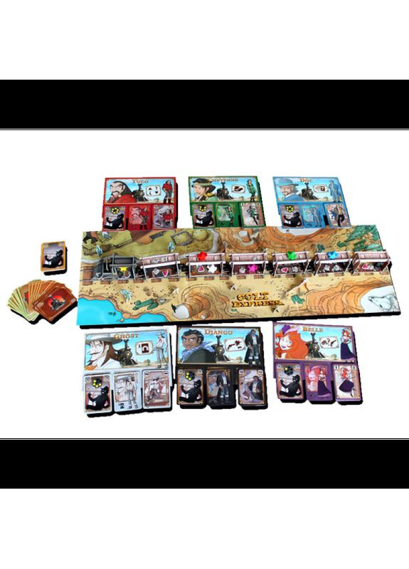 Настільна гра Кольт Експрес (Colt Express) (укр) ( ) Lord of Boards LUF-2024-1 (370762573)