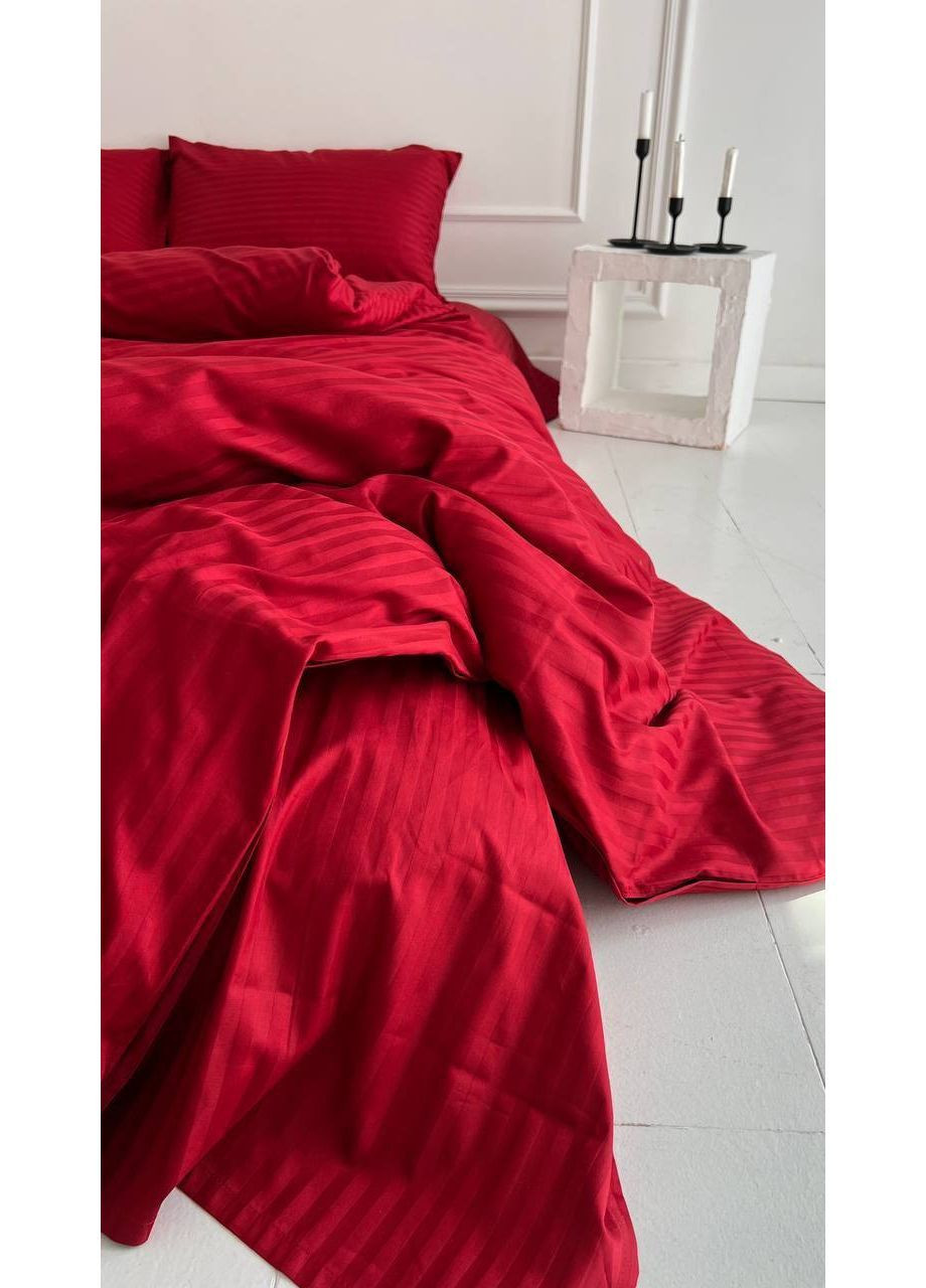 Комплект постельного белья полуторный No Brand страйп (370864747)