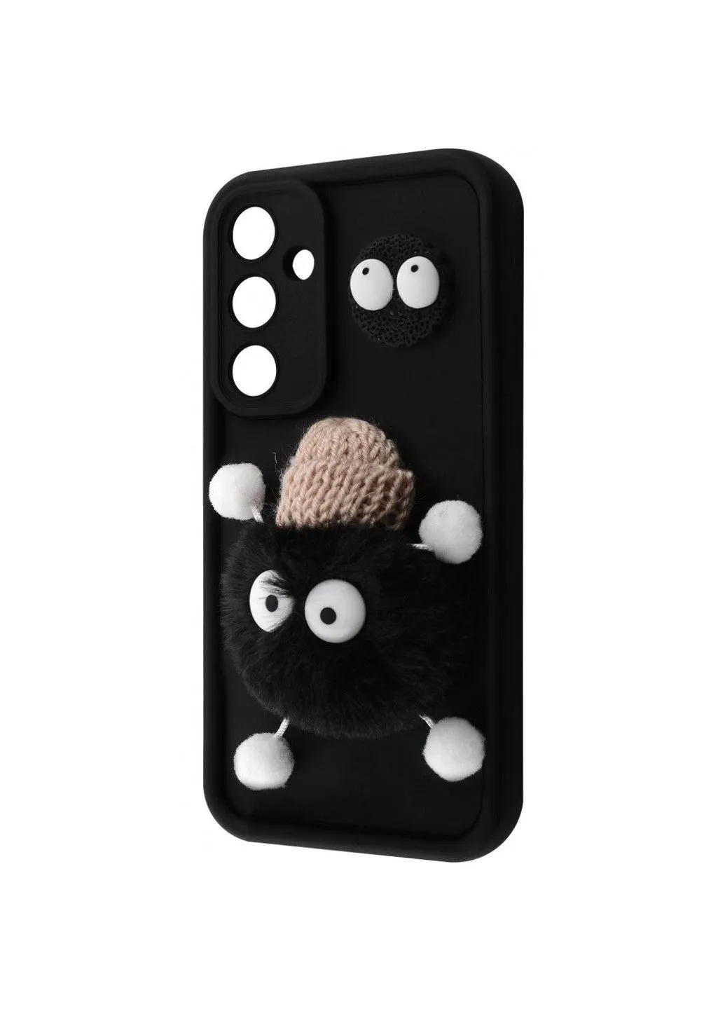 Чохол Pretty Things Case для Samsung Galaxy S21 FE (G990B) Black/Fluffy Black PRC (383415949)