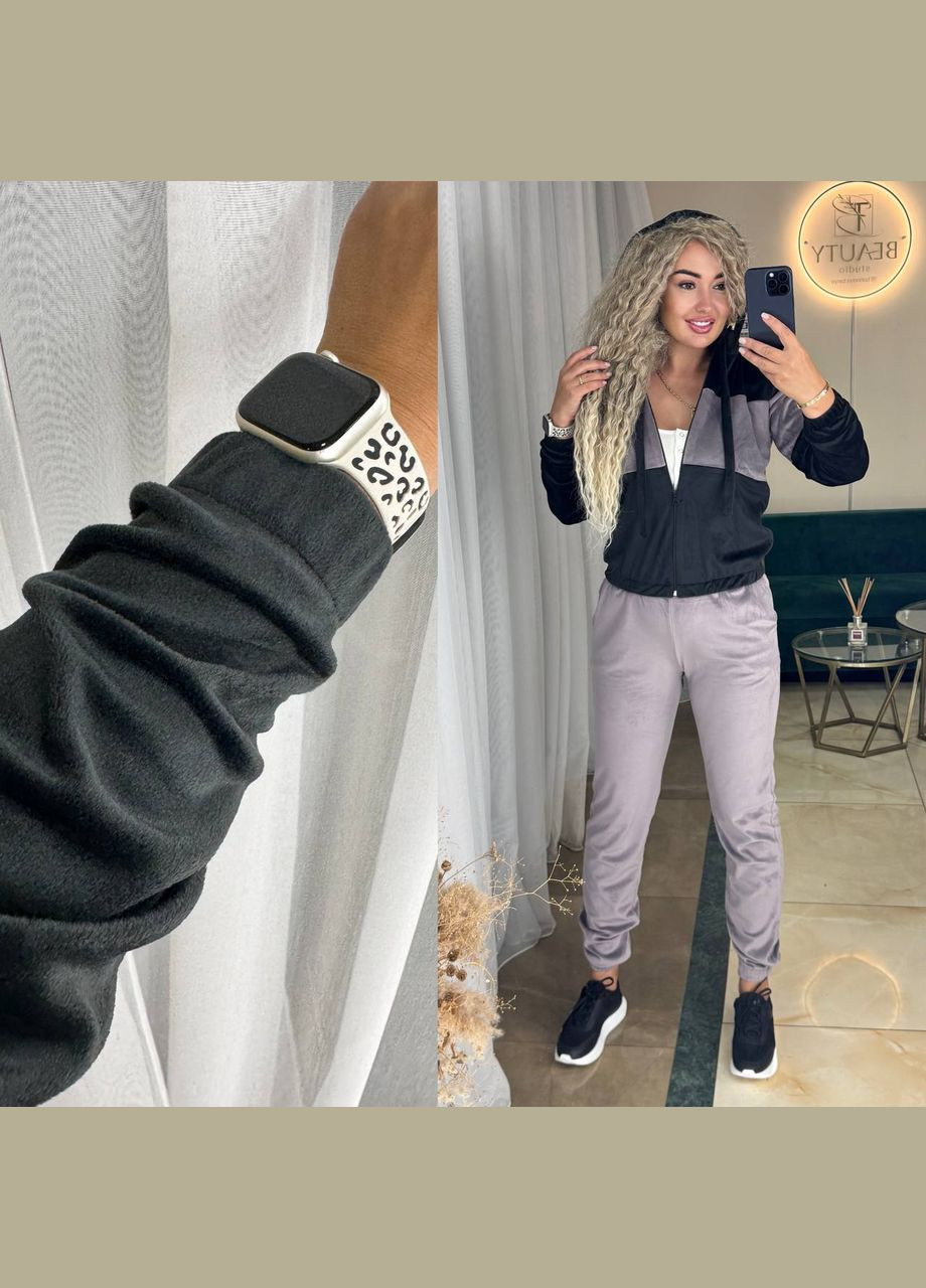 Костюм велюр спорт люкс,штани та кофта No Brand (345702888)