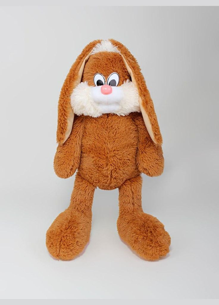 М'яка іграшка Зайчик Несквік 50 см (+25 см вуха) коричневий Alina (288046185)
