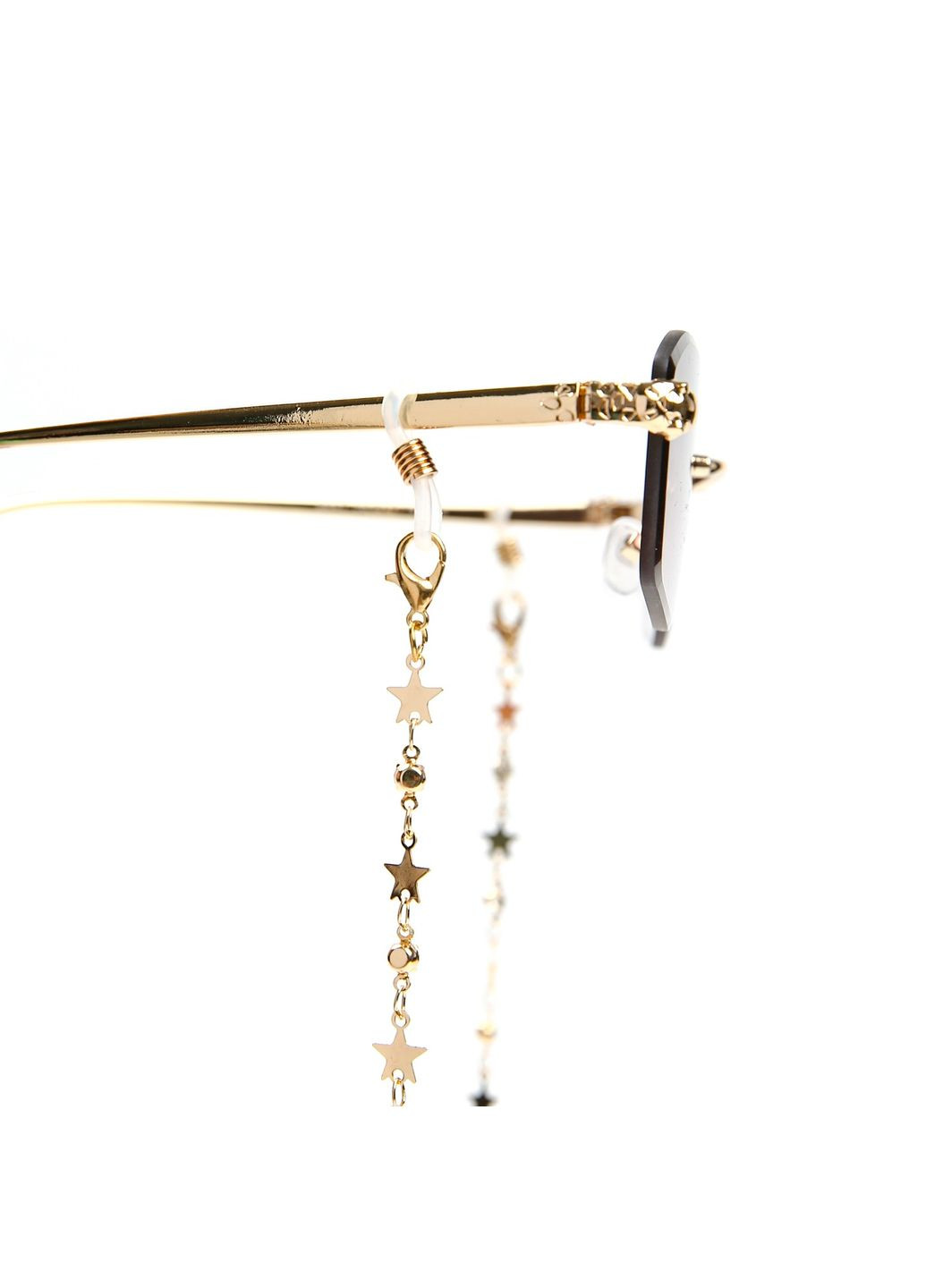 Ланцюжок для окулярів металевий кульки та зірки LuckyLOOK 776-142 (332944430)