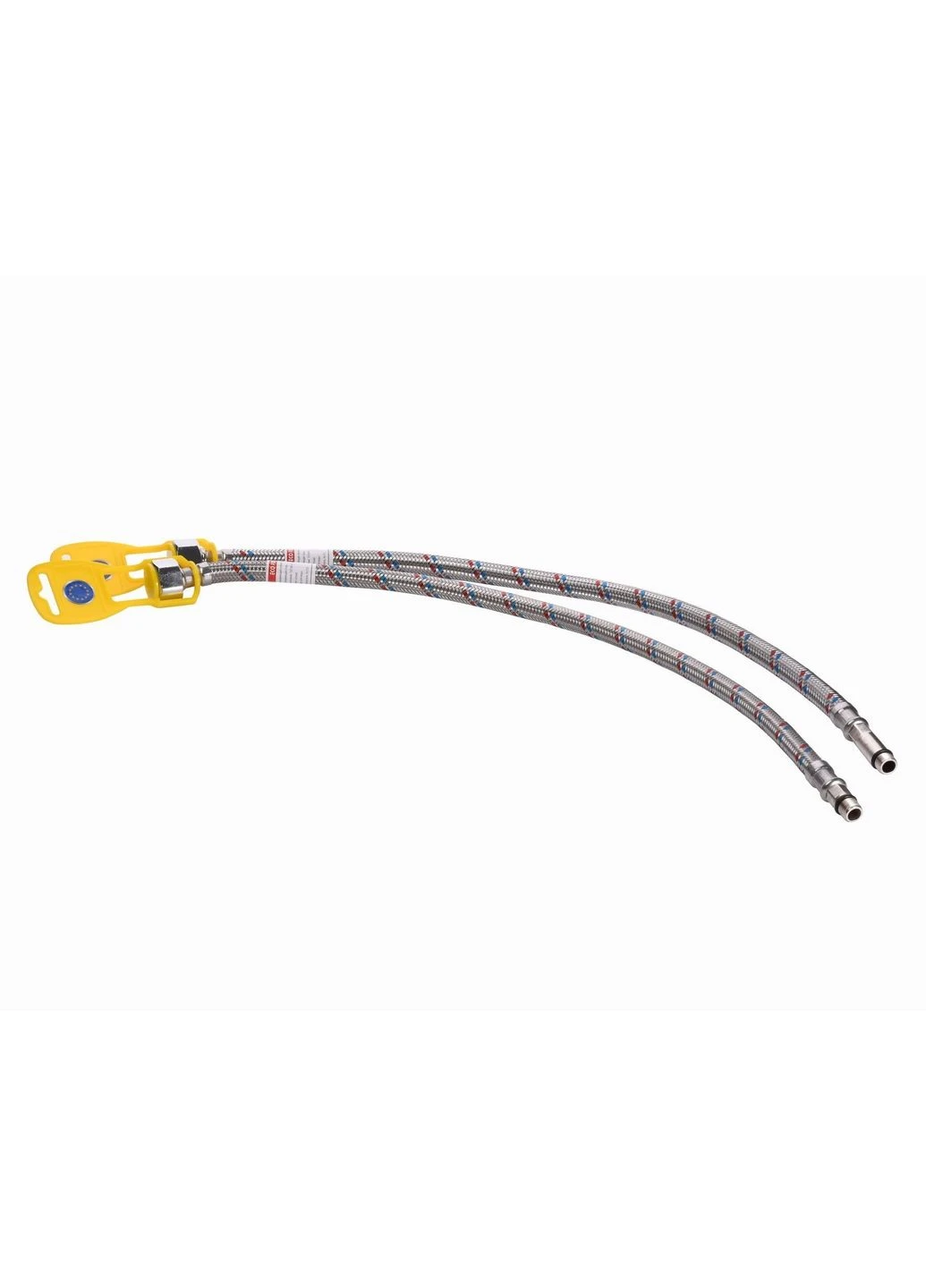 Шланг нержавіюча сталь М10х1/2″ 0,8 м ПАРА EPDM Eco Fix (335426284)