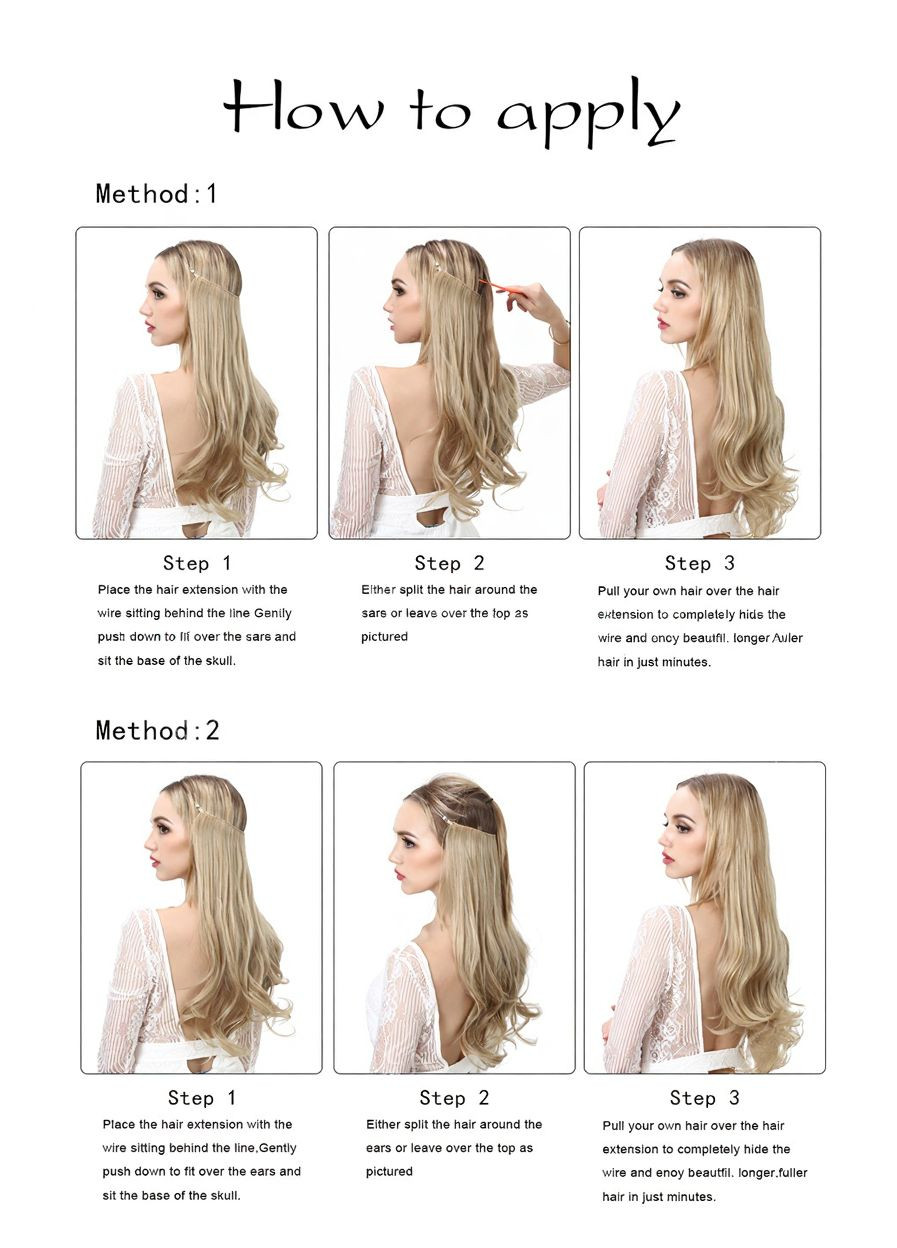 Накладне волосся блонд треси на волосіні No Brand (361258922)