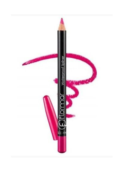 Карандаш для губ водостойкий Waterpoof Lipliner №210 Коричневый Brown Flormar (330128444)