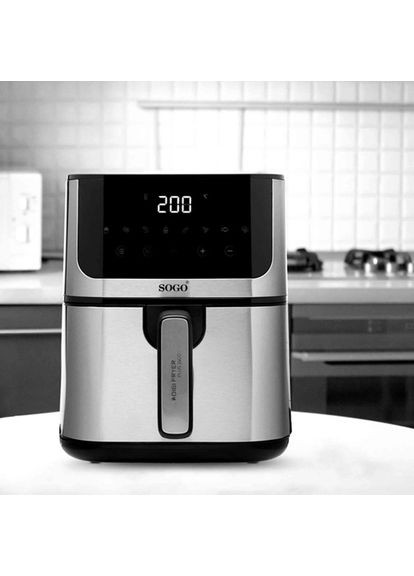 Мультипіч SS-10880 1400 Вт срібляста Sogo (361023904)