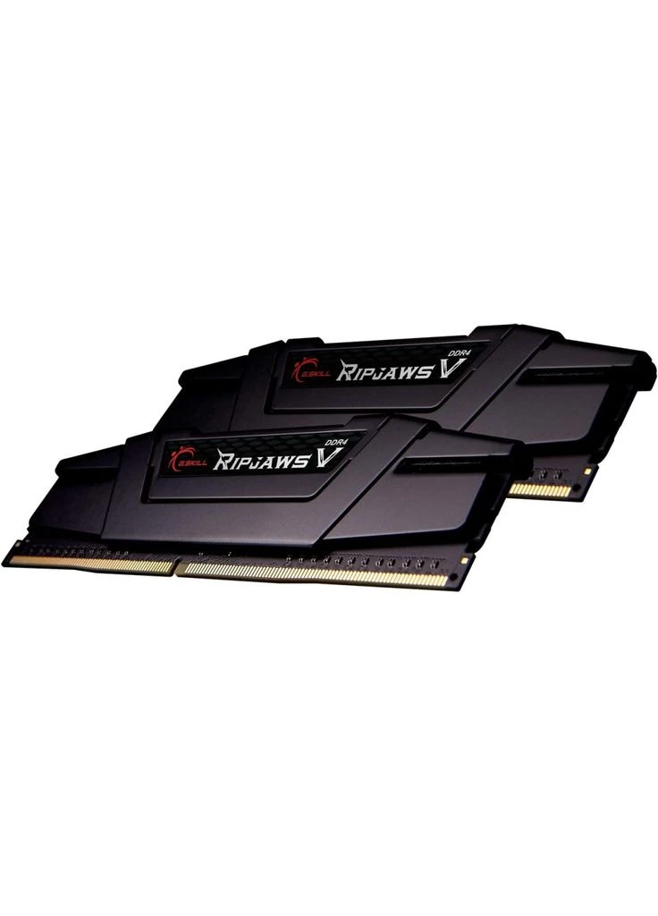 Модуль памяти для компьютера DDR4 64GB (2x32GB) 4400 MHz RipjawsV Black (F44400C19D-64GVK) G.SKILL (305319892)
