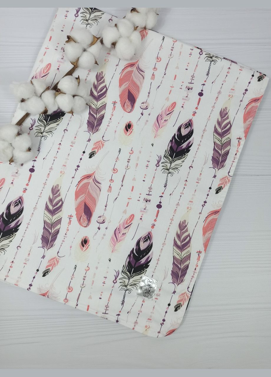 Комплект для малюка: пелюшка, комфортер, гризунок a.l.babybox Пір'ячка з звірятами 50х80 Різнокольоровий No Brand (315488034)