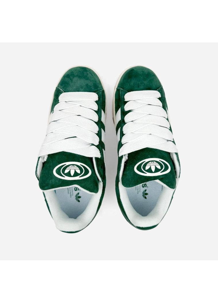 КРОСІВКИ ЖІНОЧІ ADIDAS CAMPUS 00S GREEN WHITE АДІДАС КАМПУС No Brand сірі демісезони (368884721)