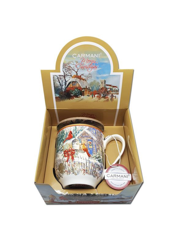 Кружка з підставкою Лист до Миколая (600 мл)(219-9782) Carmani (346286733)