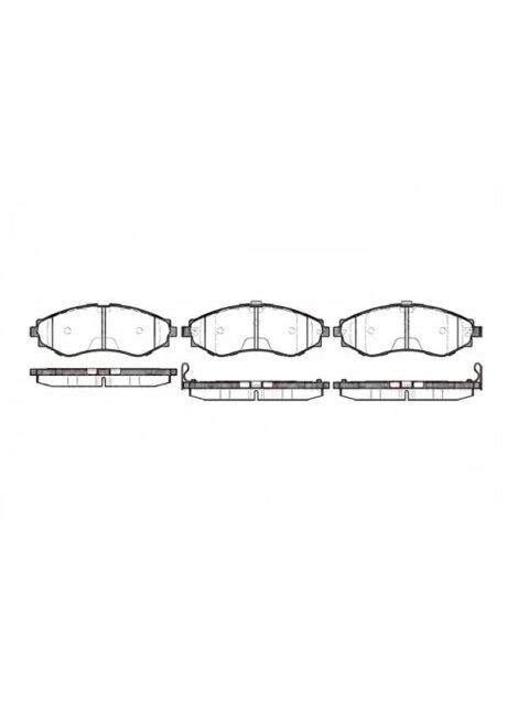 Колодки тормозные дисковые передние GM LANOS NUBIRA LACETTI NEXIA 05- 0645.32 Remsa (364834813)
