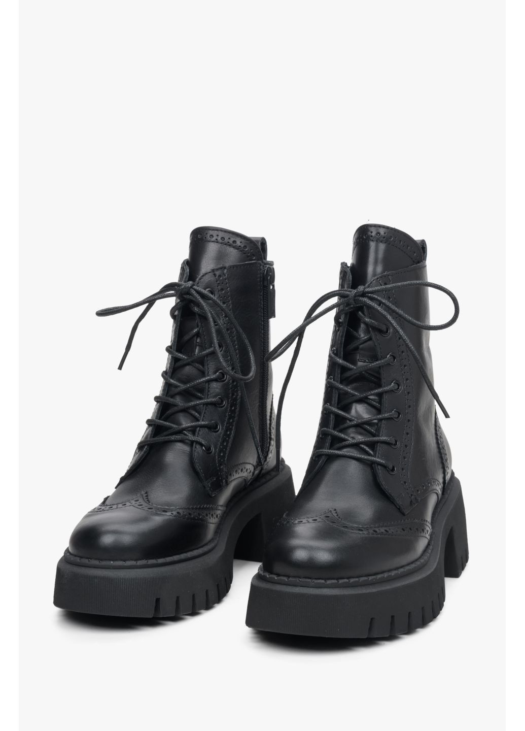 Черевики, колір чорний Estro (362587010)