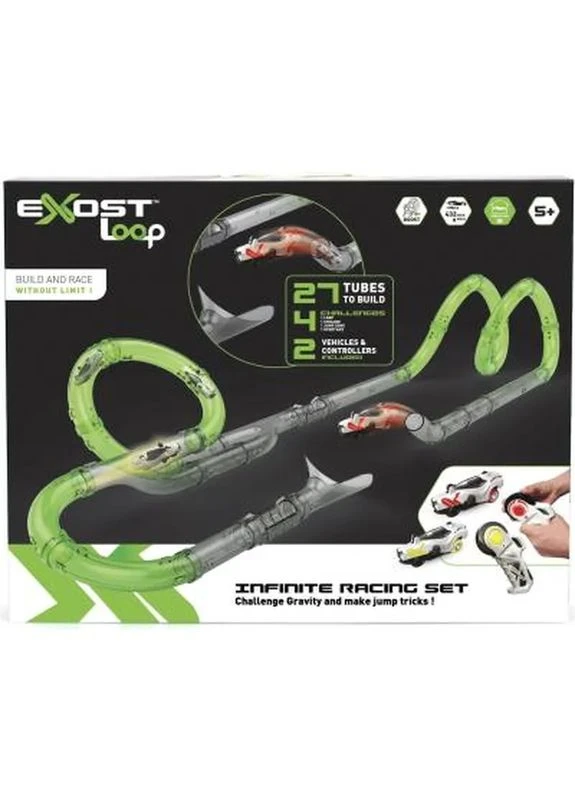 Автотрек Exost Loop Нескінченність, 2 машини (20232) Silverlit (396906505)