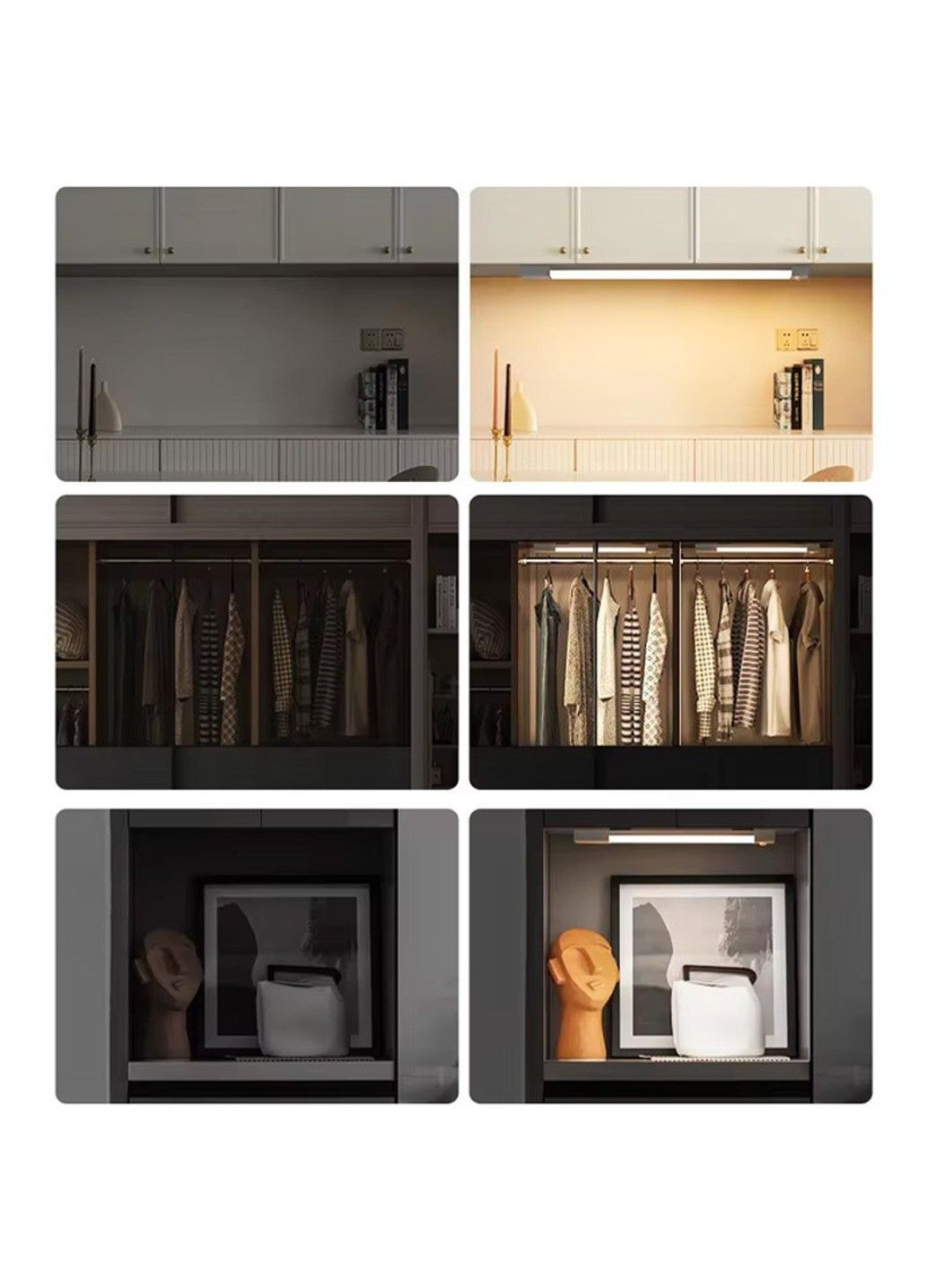 Сенсорний світильник LED з датчиком руху MZ-L3201 (37*22,5*300mm) Epik (305589152)