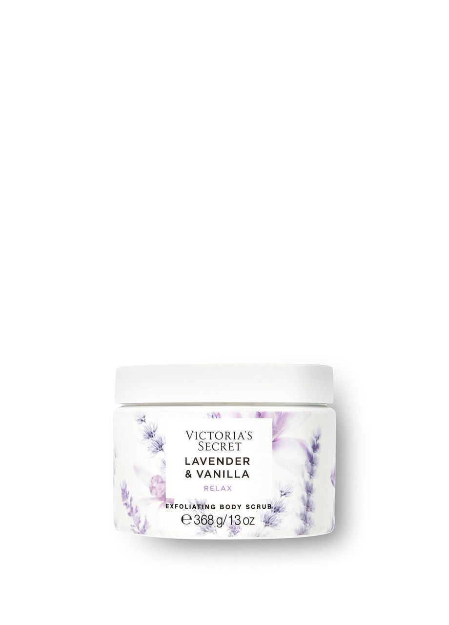 Скраб для тела Natural Beauty Exfoliating Body Scrub Lavender & Vanilla 368мл Victoria's Secret (289727875)