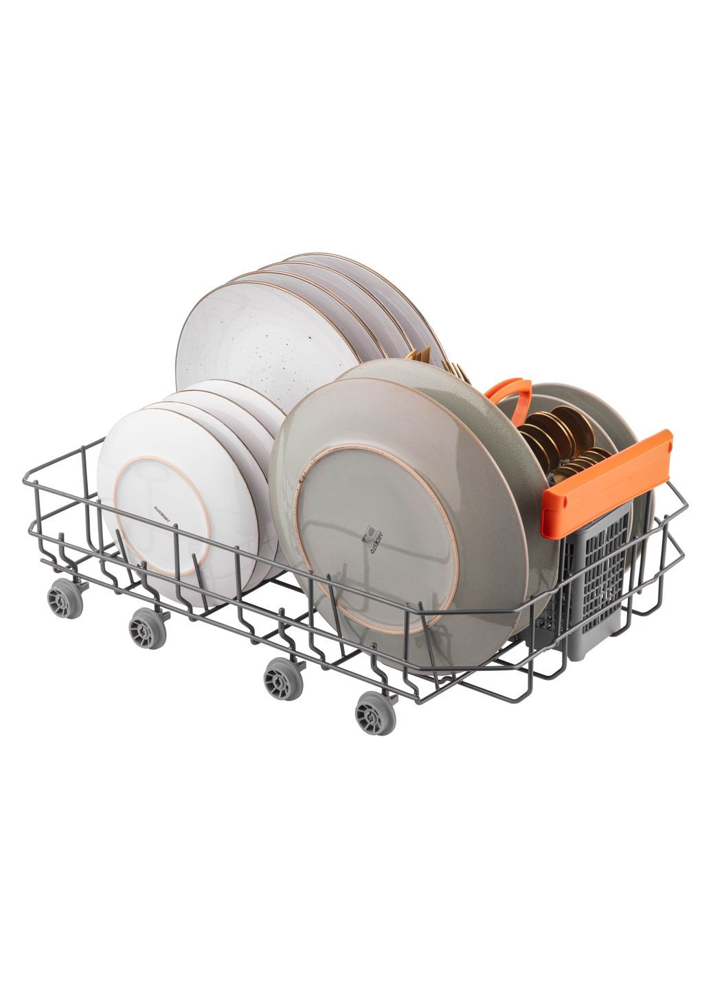 Посудомийна машина DWMF-V458SMHDS, 10компл., А++, 45см, дисплей, гігієн.обробка, Ardesto (370605201)