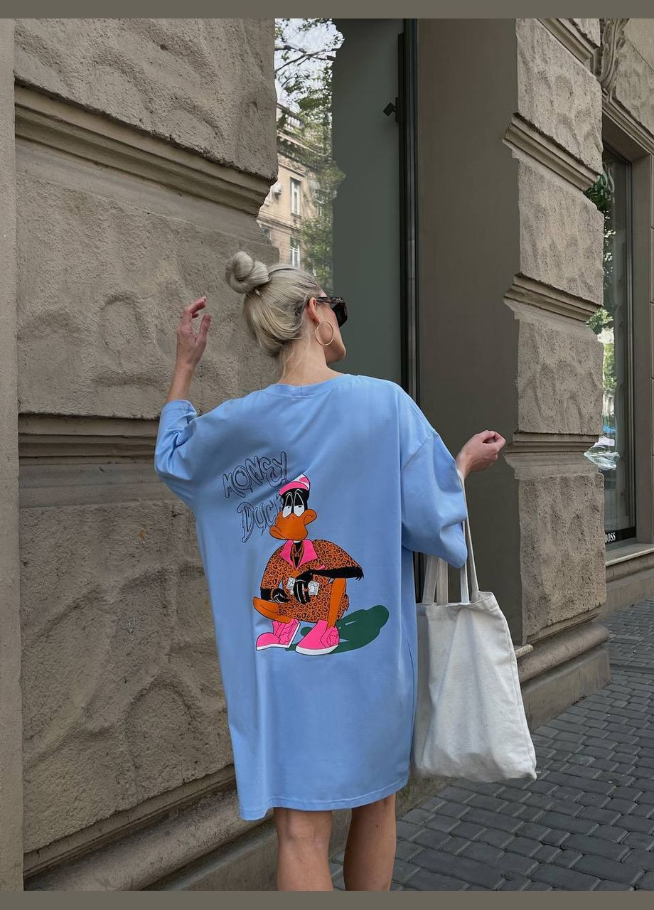 Женская футболка с принтом. No Brand - (325833805)